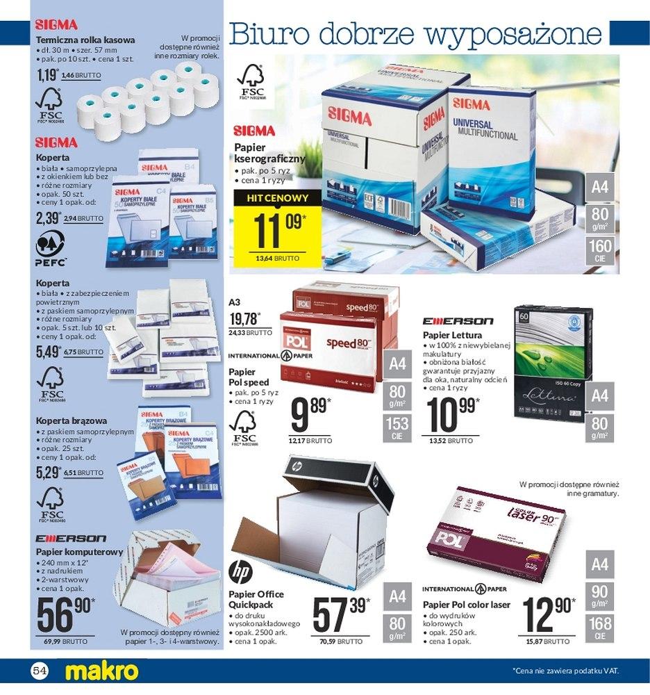 Gazetka promocyjna MAKRO str. 54