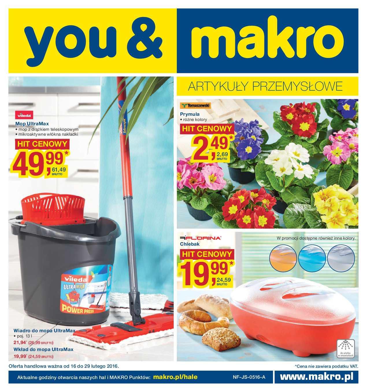 Gazetka promocyjna MAKRO str. 1