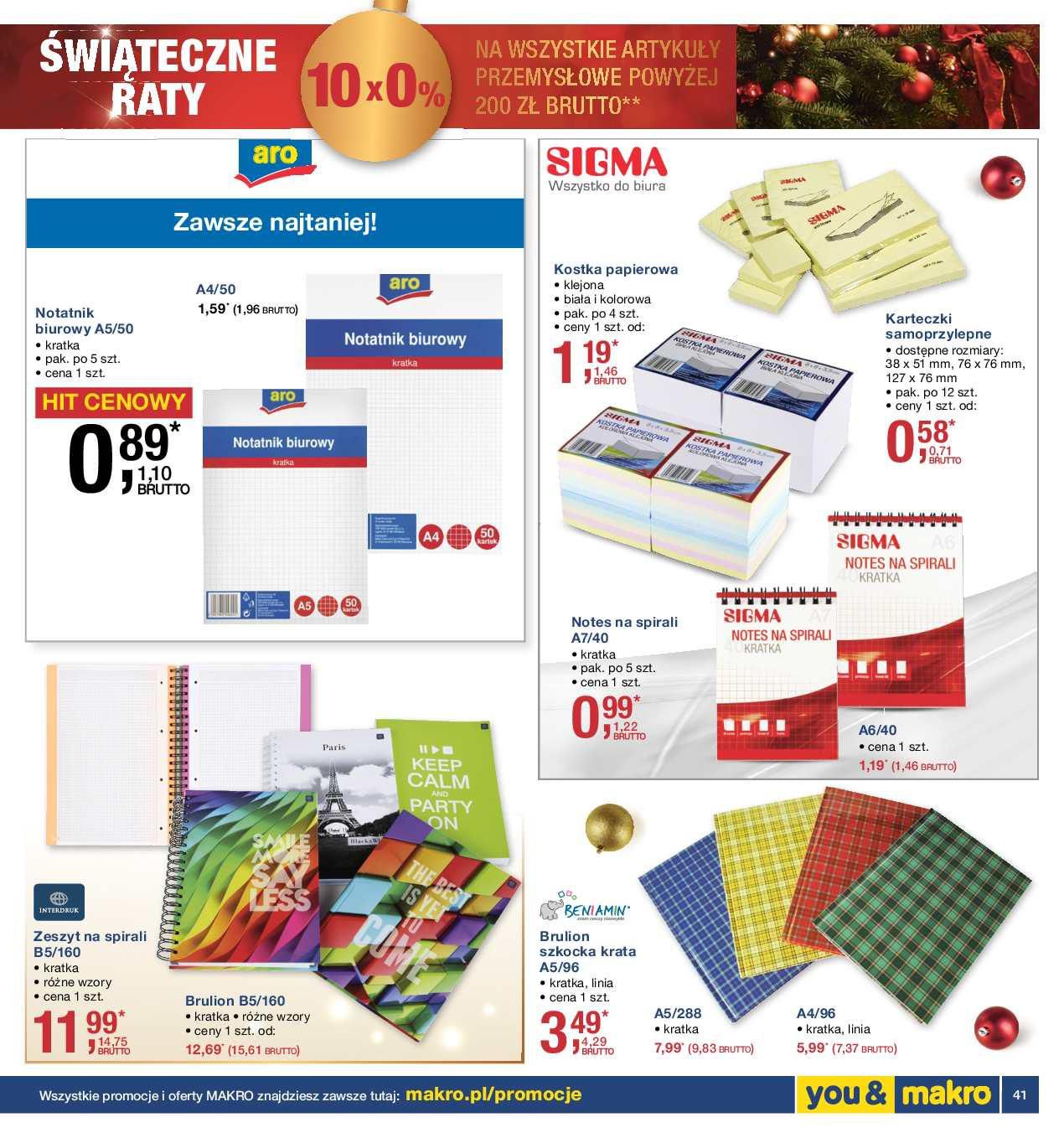 Gazetka promocyjna MAKRO str. 41