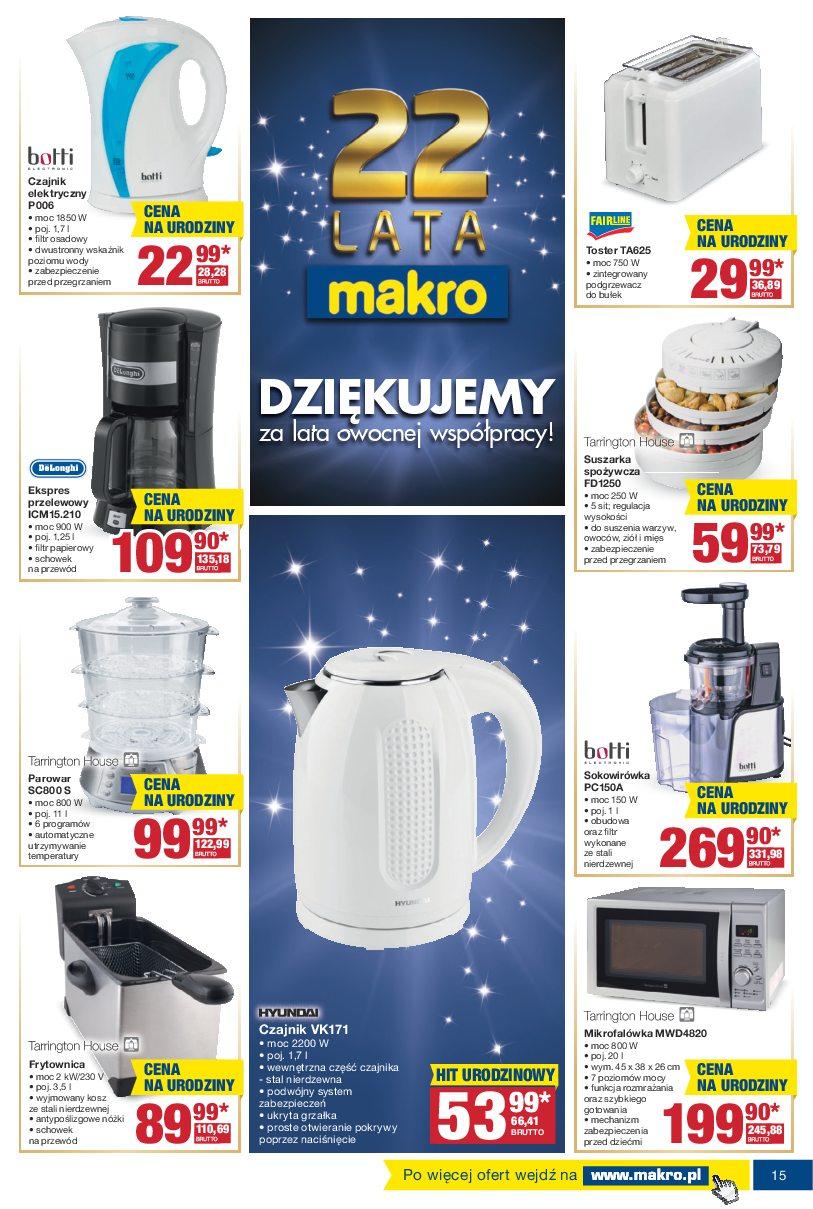 Gazetka promocyjna MAKRO str. 15