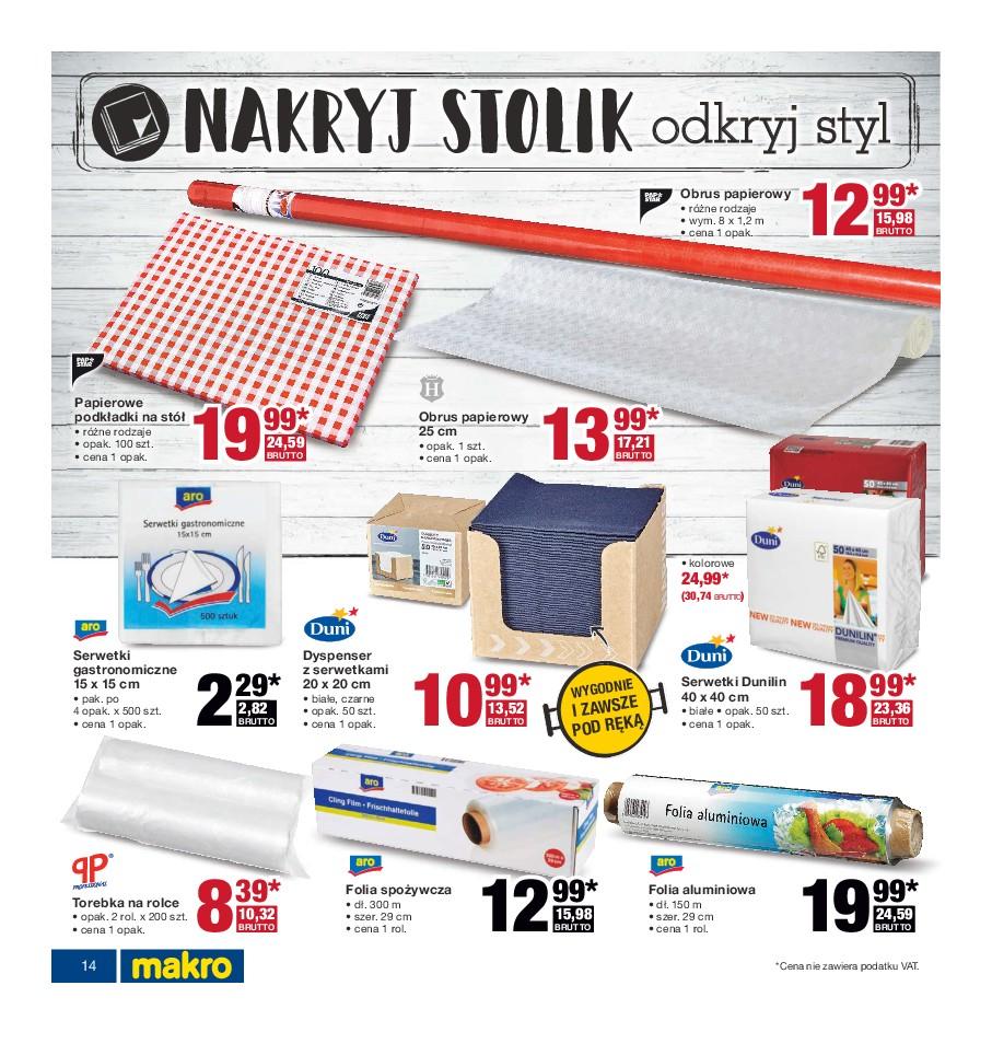Gazetka promocyjna MAKRO str. 14