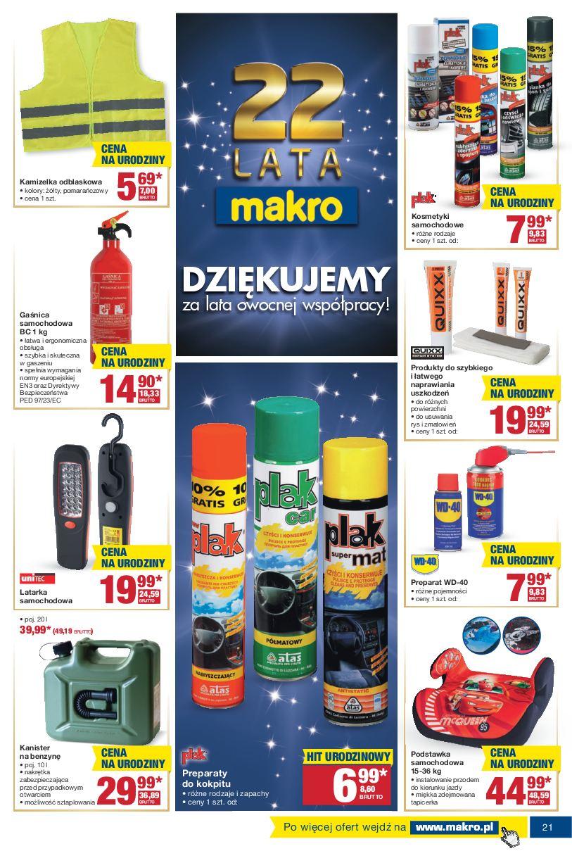 Gazetka promocyjna MAKRO str. 21
