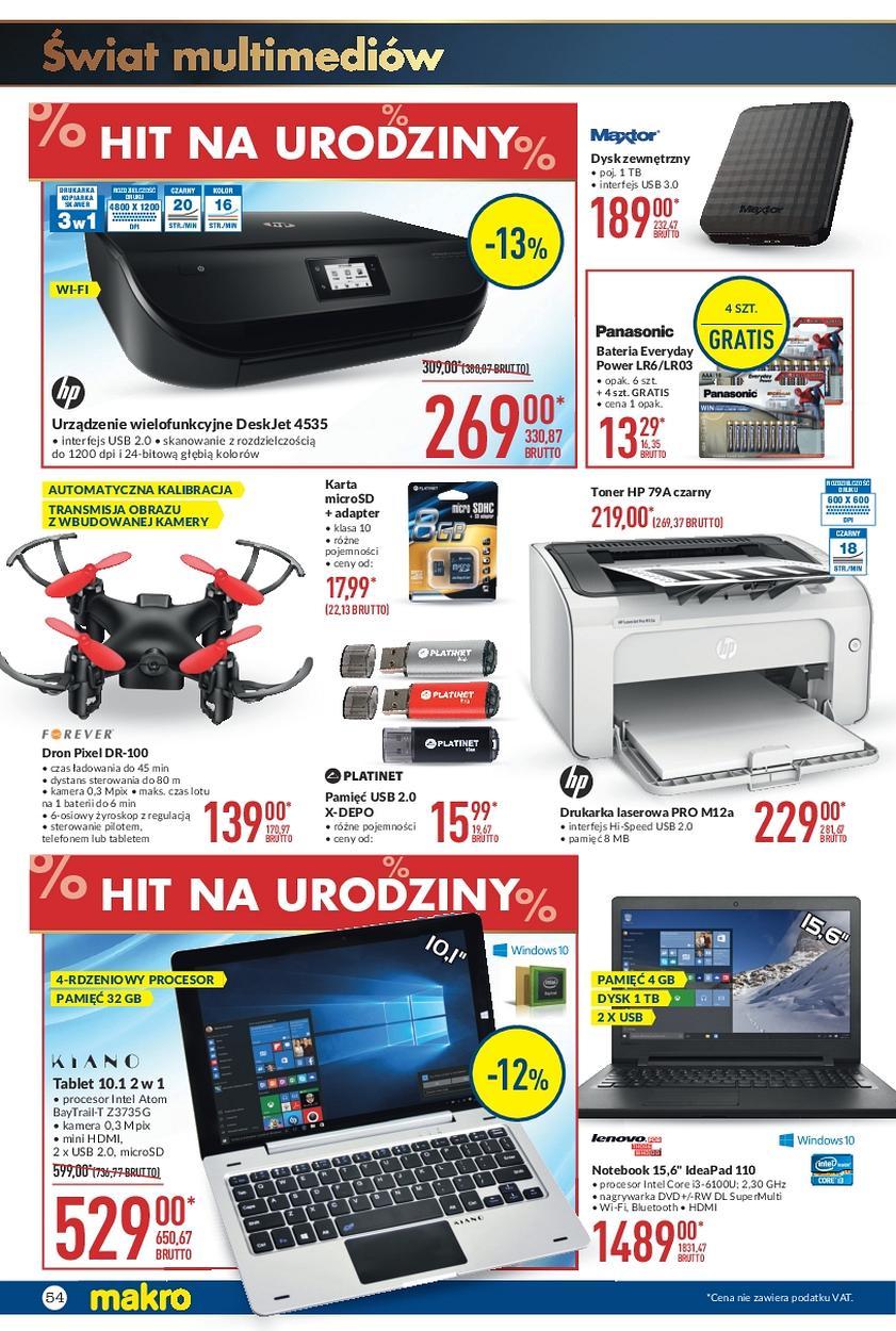 Gazetka promocyjna MAKRO str. 54