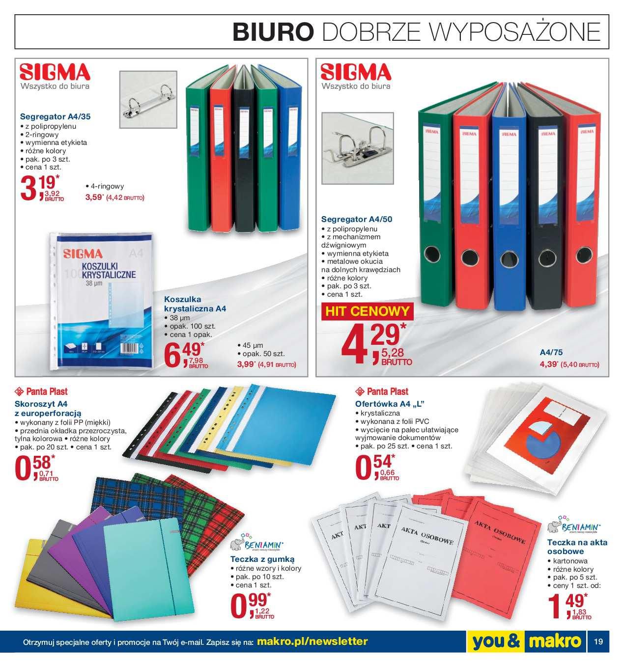Gazetka promocyjna MAKRO str. 19