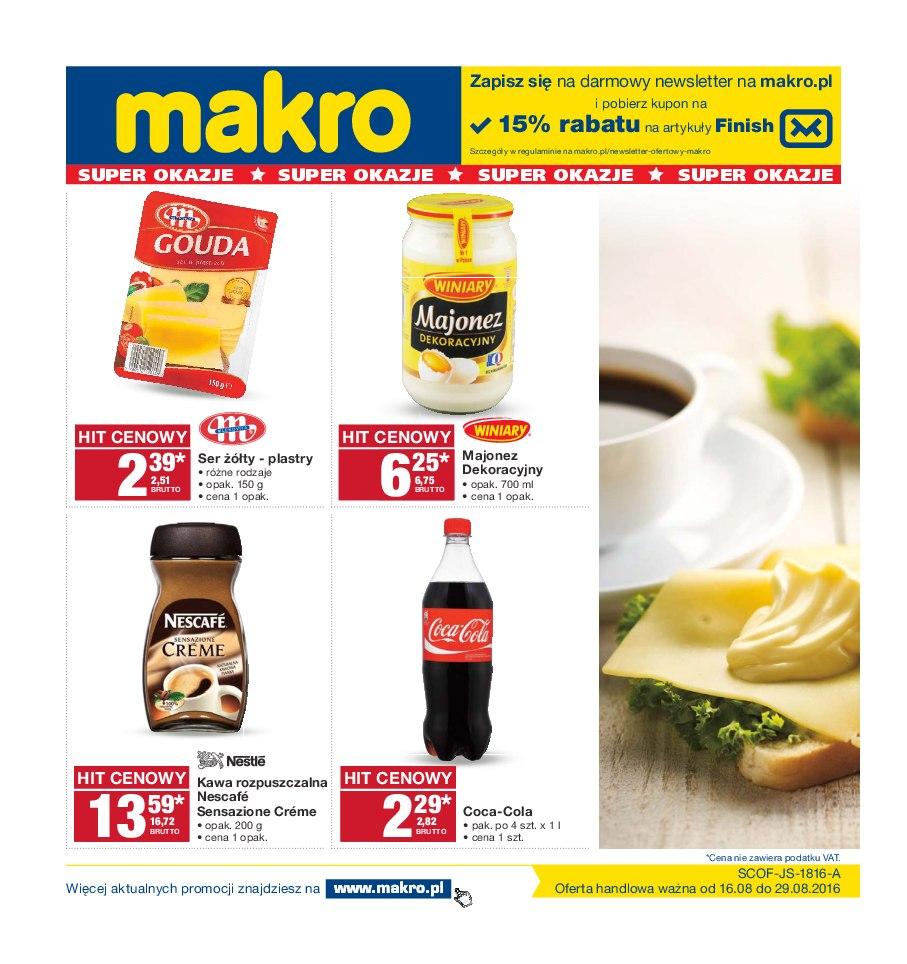 Gazetka promocyjna MAKRO str. 1