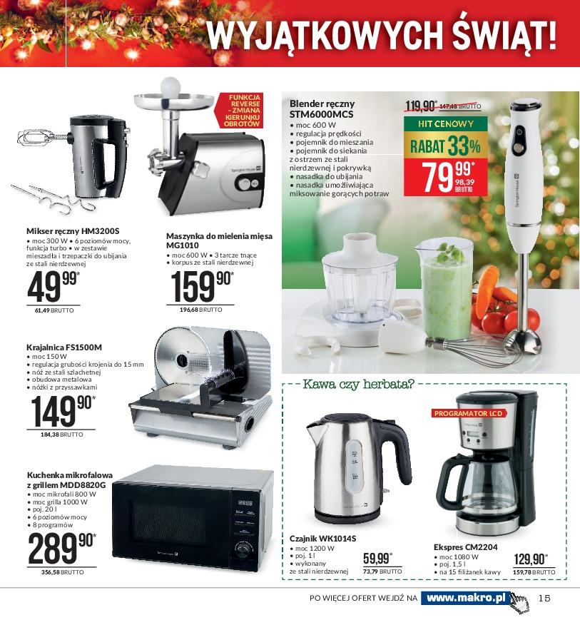 Gazetka promocyjna MAKRO str. 15