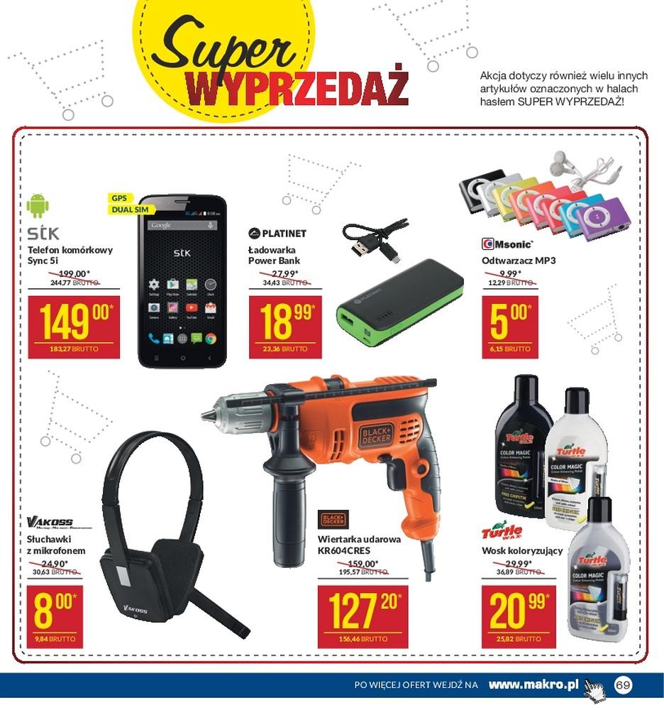 Gazetka promocyjna MAKRO str. 69