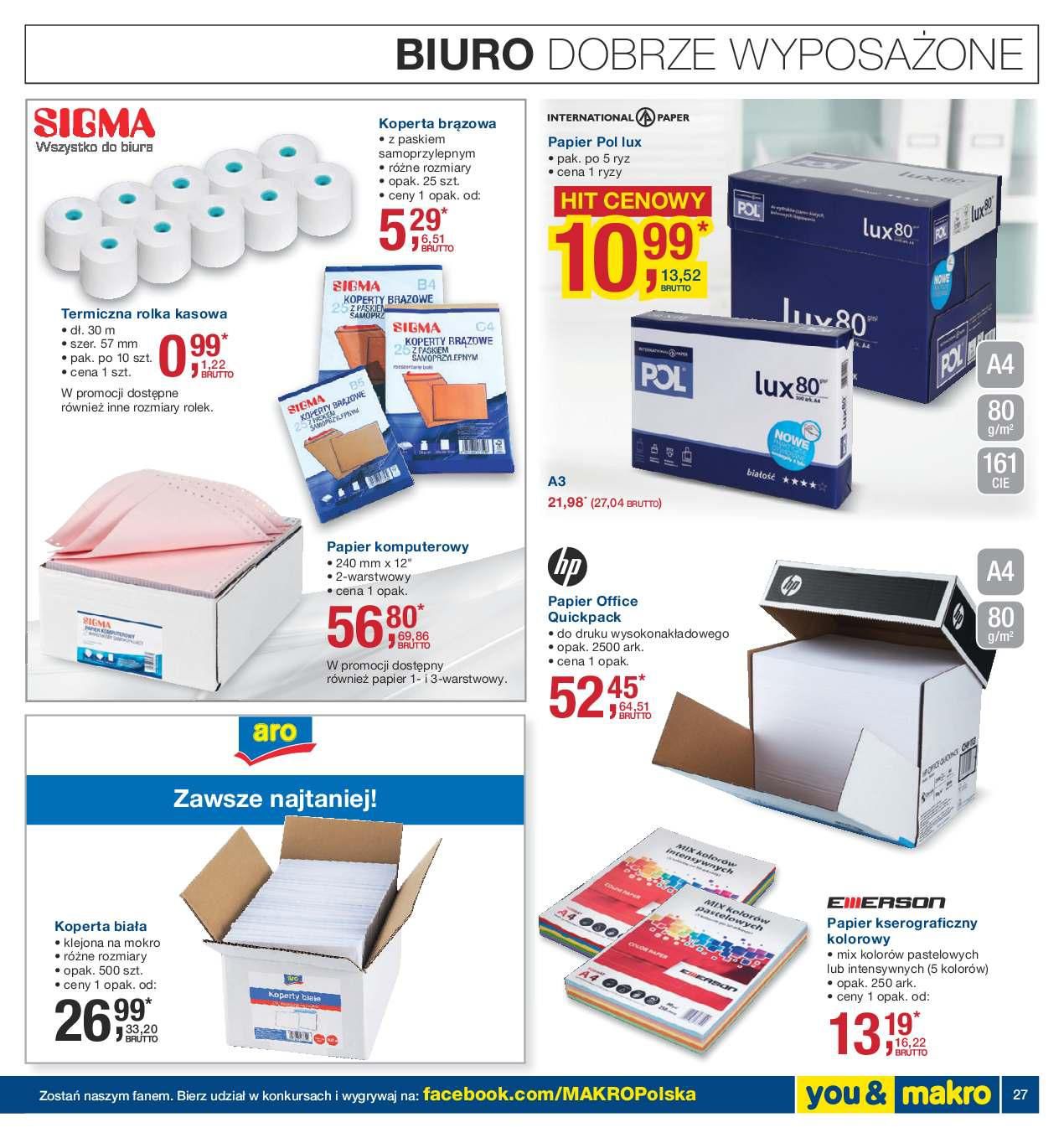 Gazetka promocyjna MAKRO str. 27
