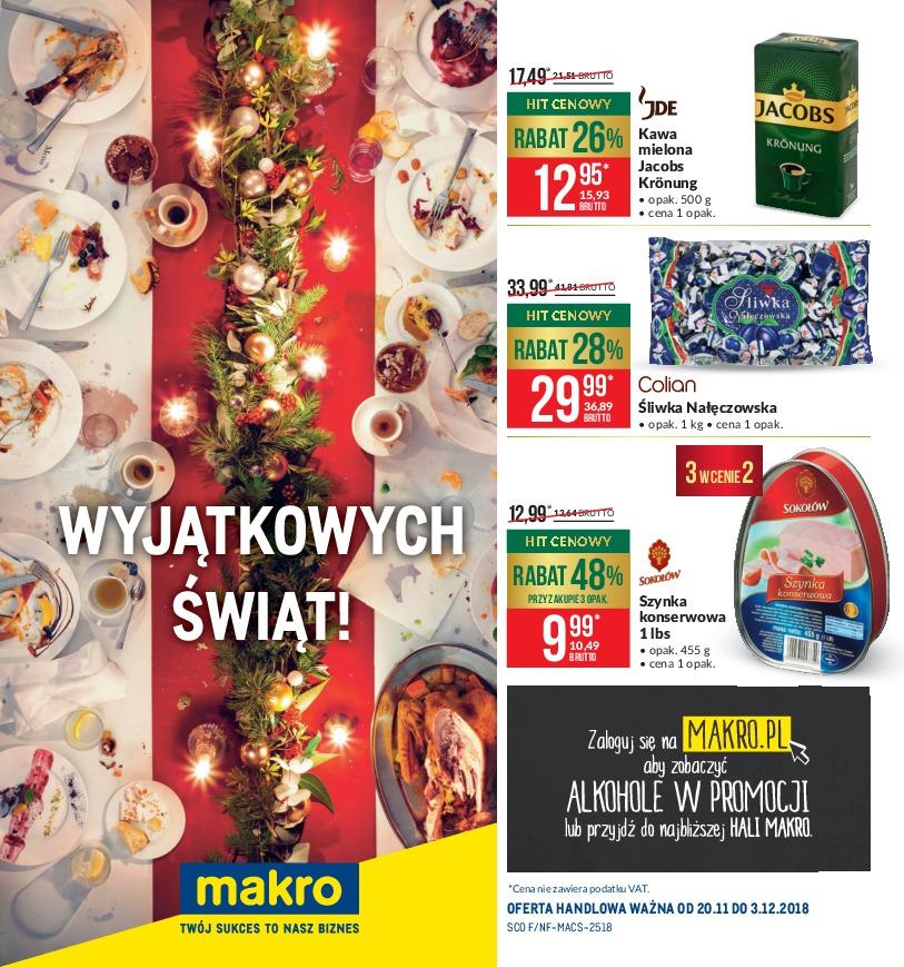Gazetka promocyjna MAKRO str. 1