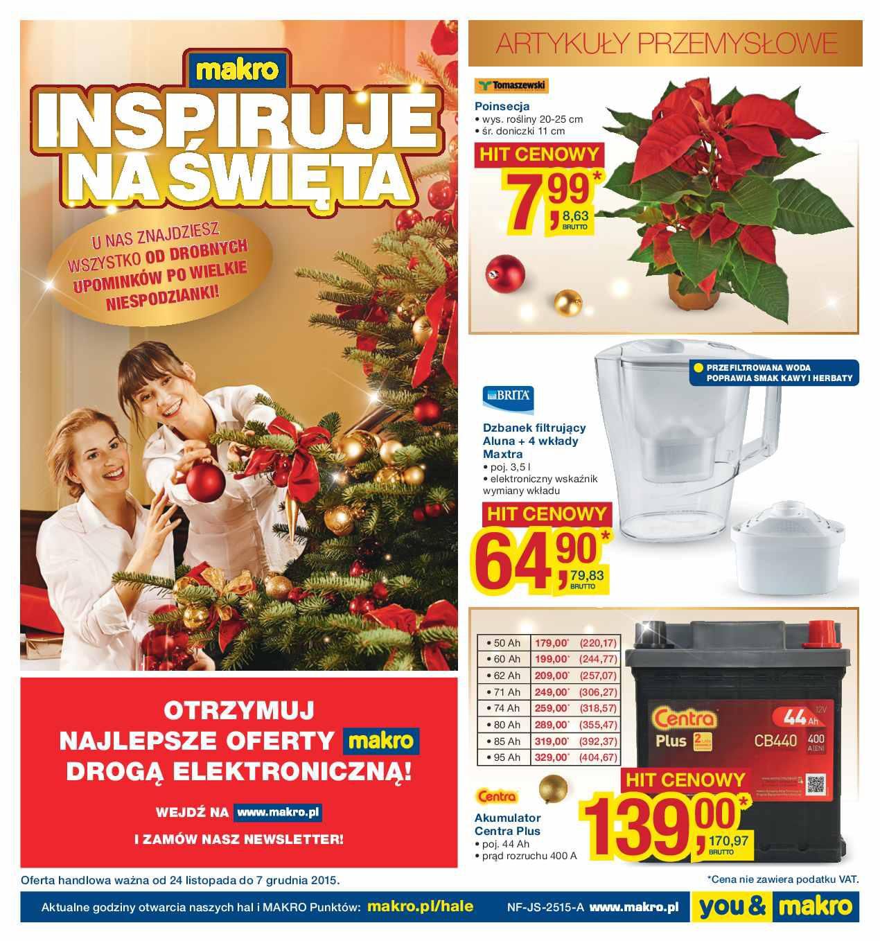 Gazetka promocyjna MAKRO str. 1