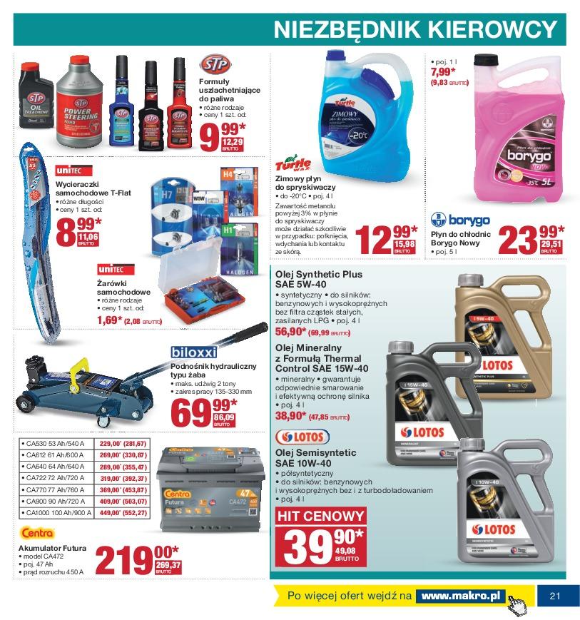 Gazetka promocyjna MAKRO str. 21