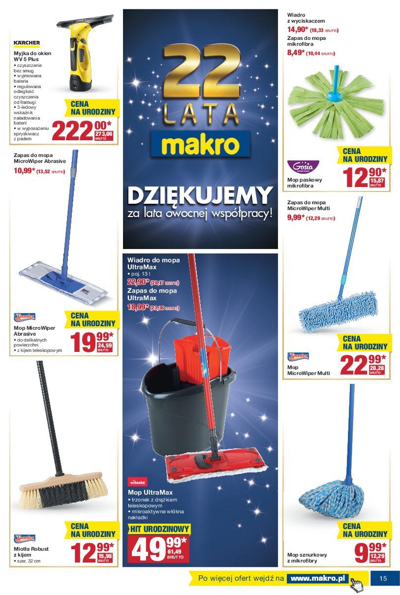 Gazetka promocyjna MAKRO str. 15