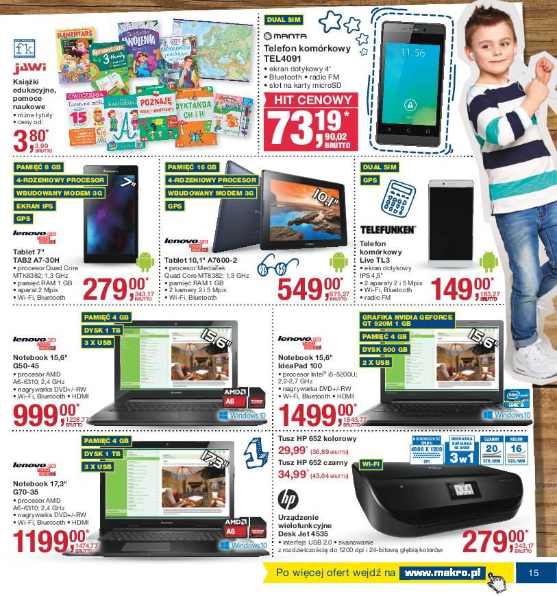 Gazetka promocyjna MAKRO str. 15