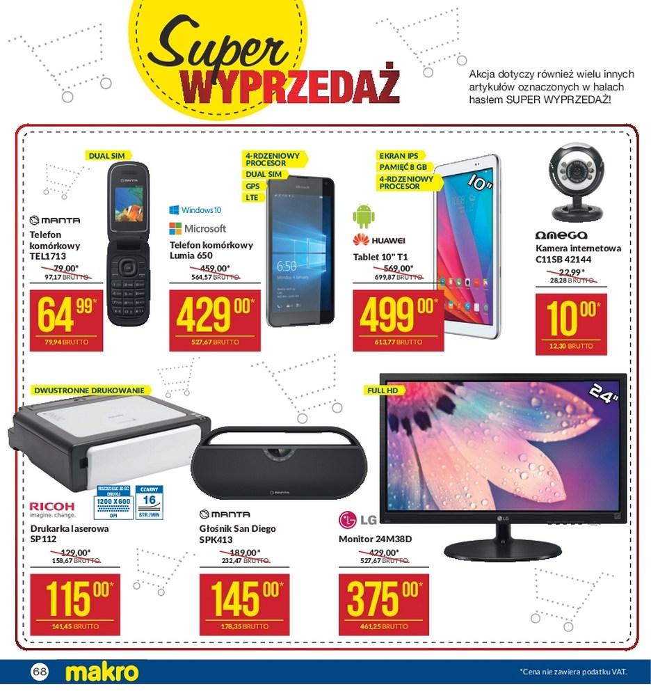 Gazetka promocyjna MAKRO str. 68
