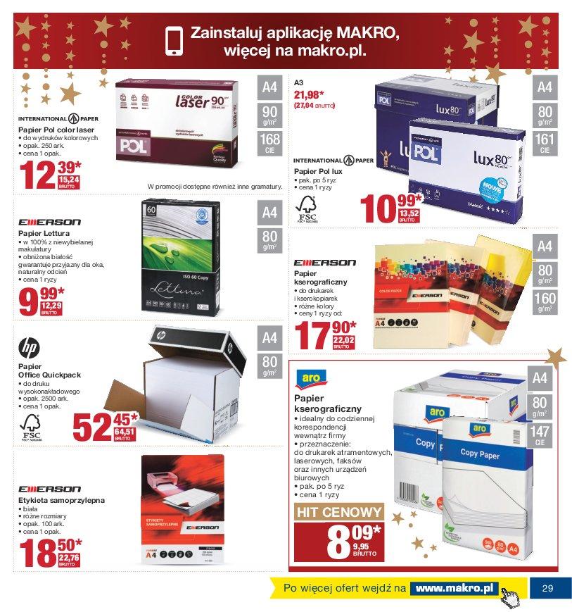 Gazetka promocyjna MAKRO str. 29
