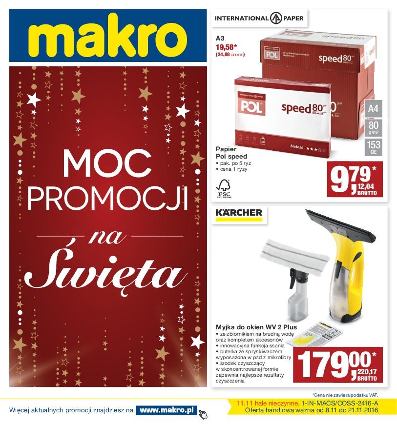 Gazetka promocyjna MAKRO str. 1