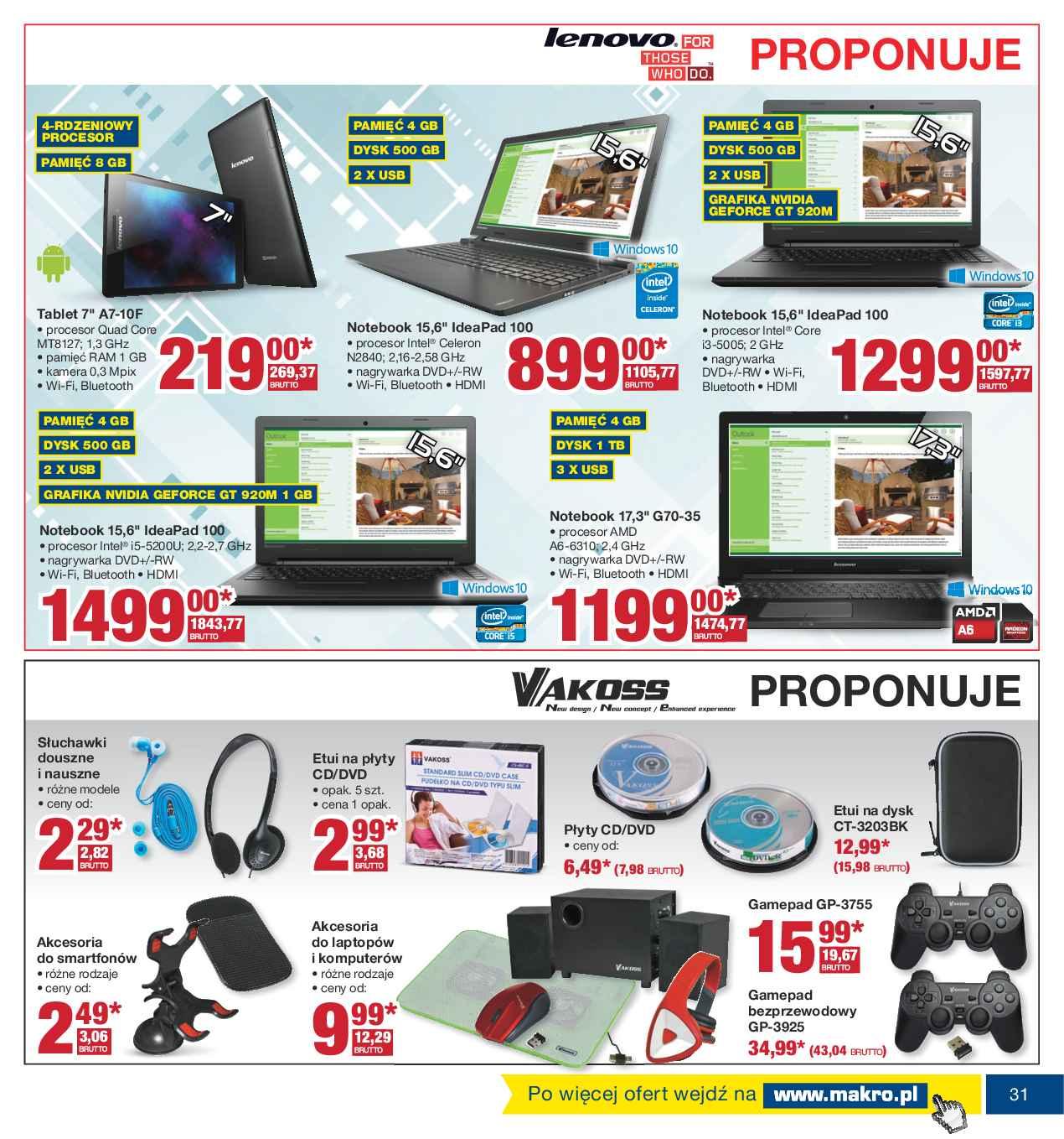 Gazetka promocyjna MAKRO str. 31