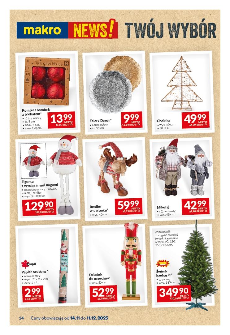 Gazetka promocyjna MAKRO str. 14