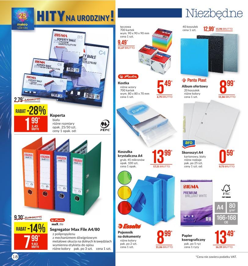 Gazetka promocyjna MAKRO str. 18
