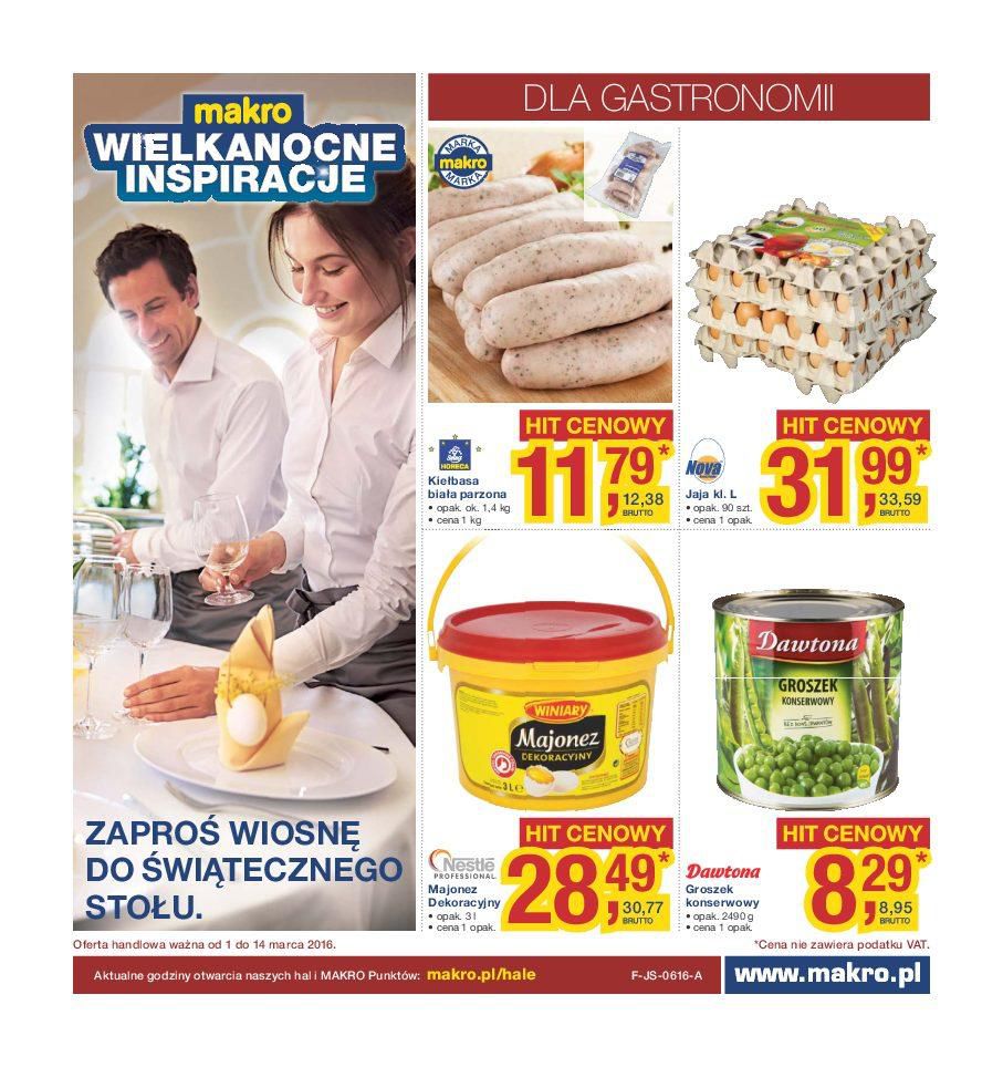 Gazetka promocyjna MAKRO str. 1