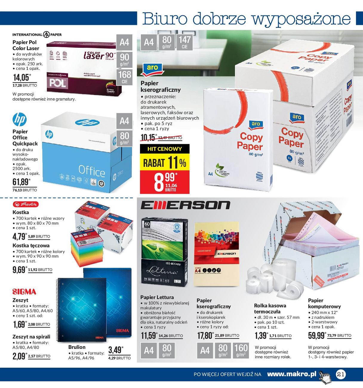 Gazetka promocyjna MAKRO str. 21