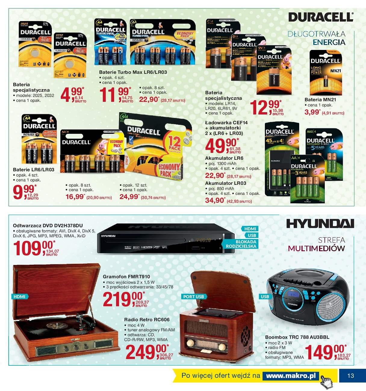 Gazetka promocyjna MAKRO str. 13