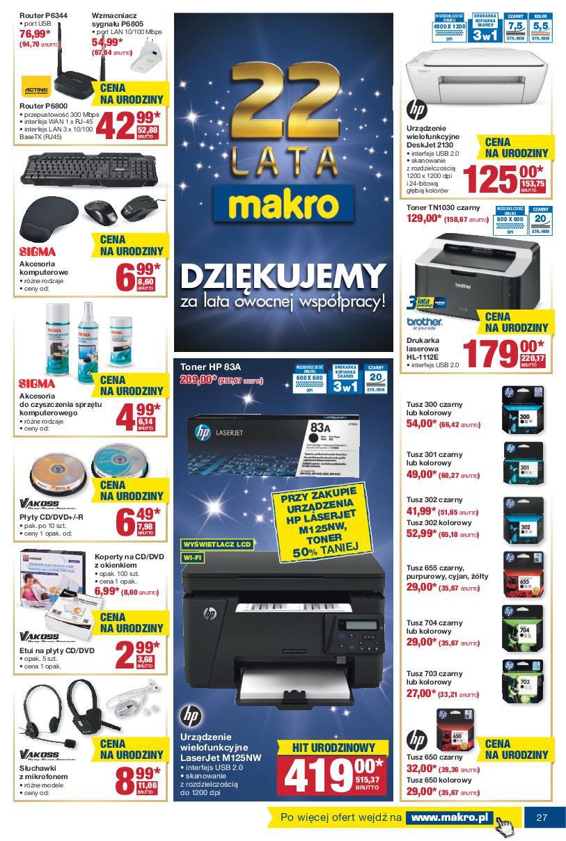 Gazetka promocyjna MAKRO str. 27