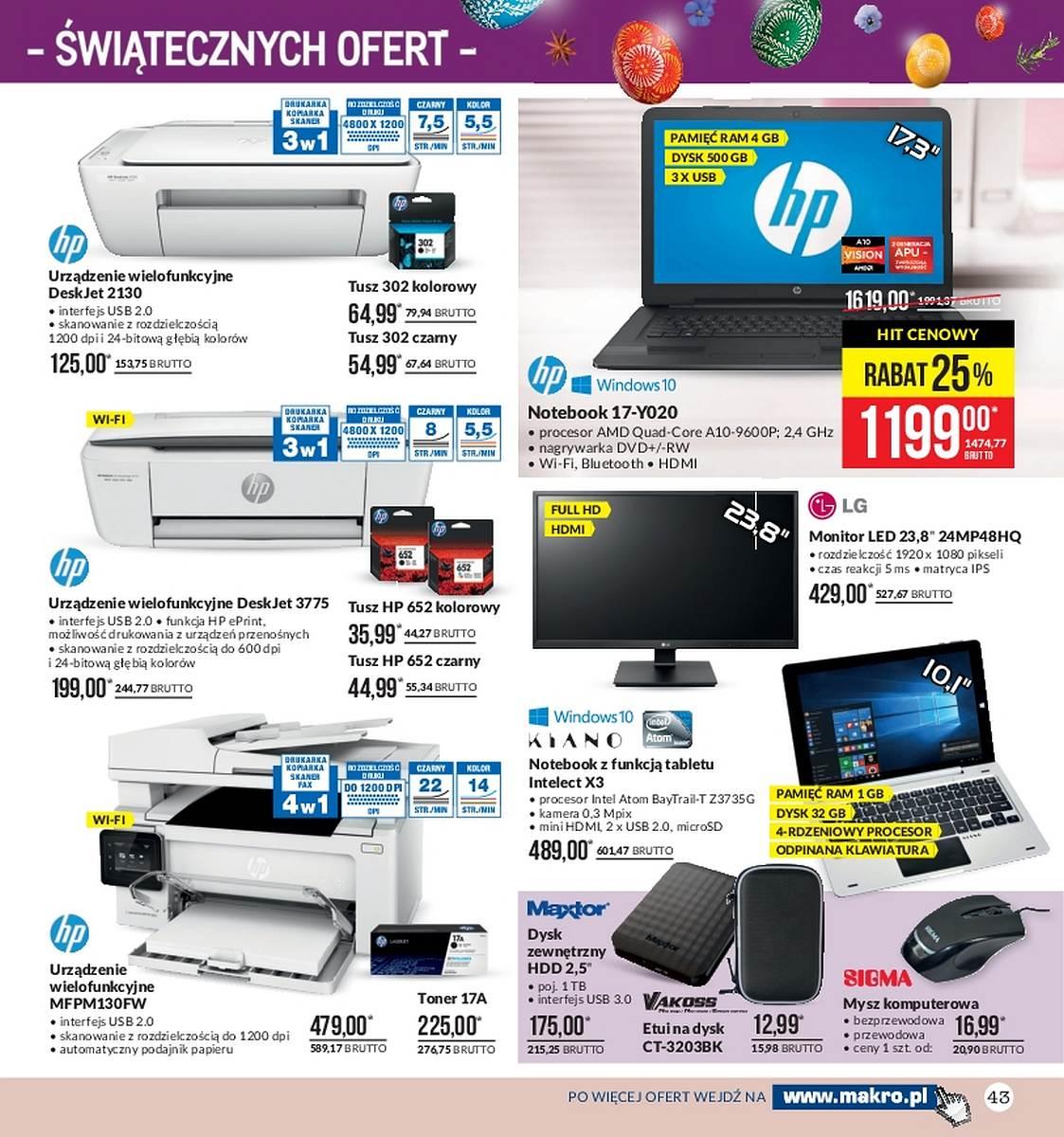 Gazetka promocyjna MAKRO str. 43