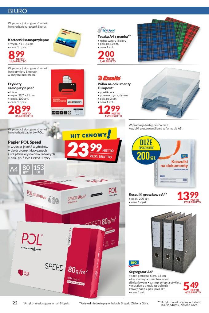 Gazetka promocyjna MAKRO str. 22