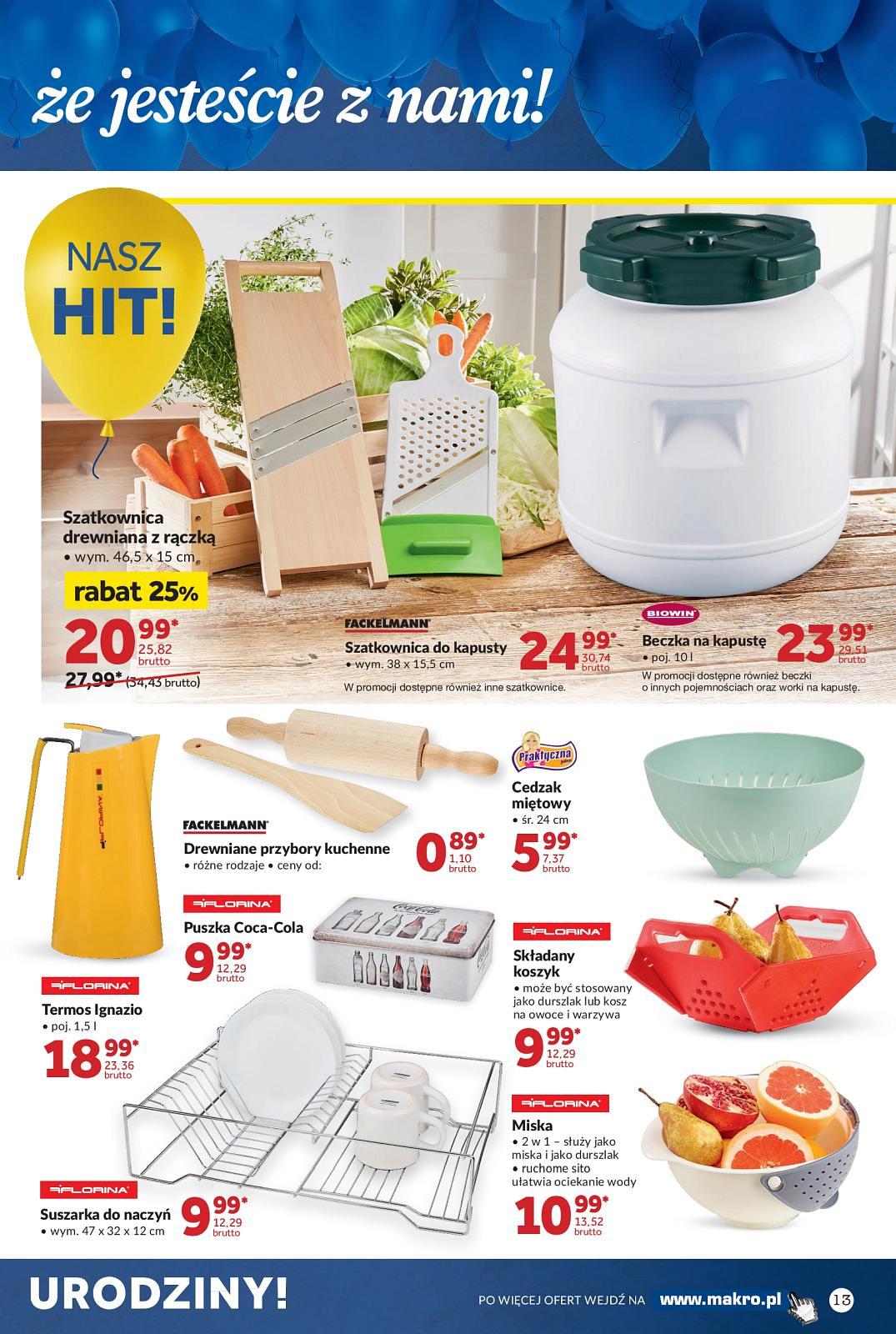Gazetka promocyjna MAKRO str. 13