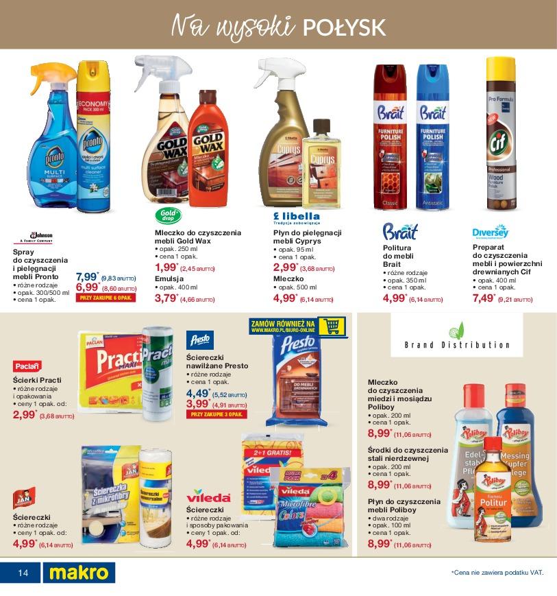 Gazetka promocyjna MAKRO str. 14