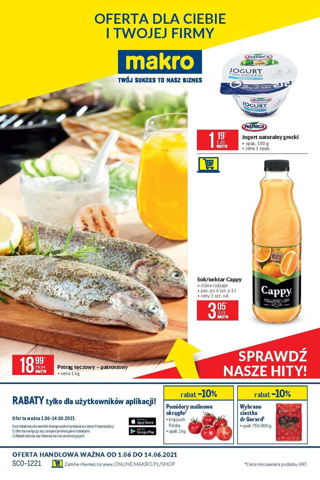 Gazetka promocyjna MAKRO str. 1
