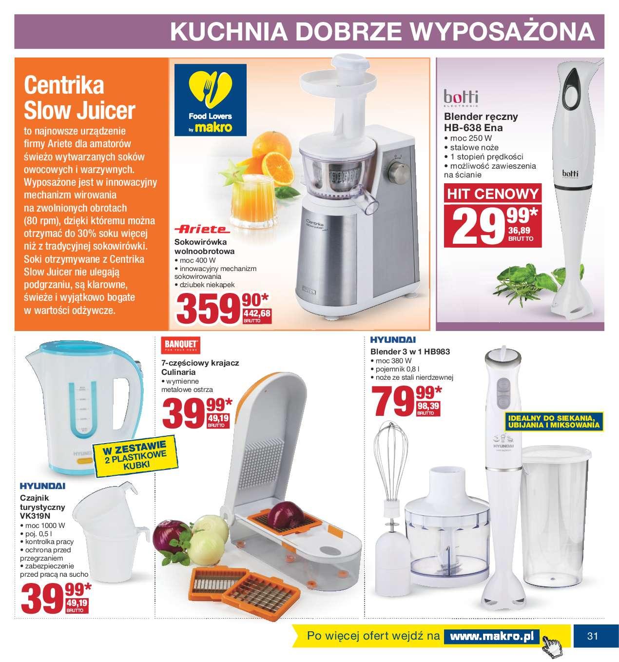 Gazetka promocyjna MAKRO str. 31