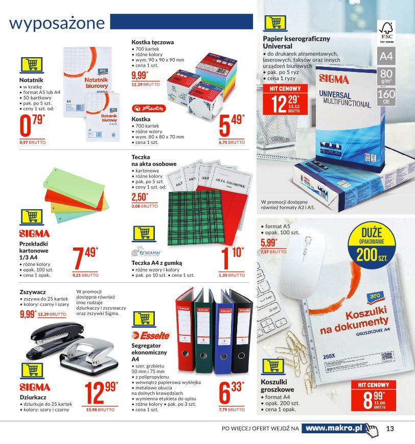 Gazetka promocyjna MAKRO str. 13
