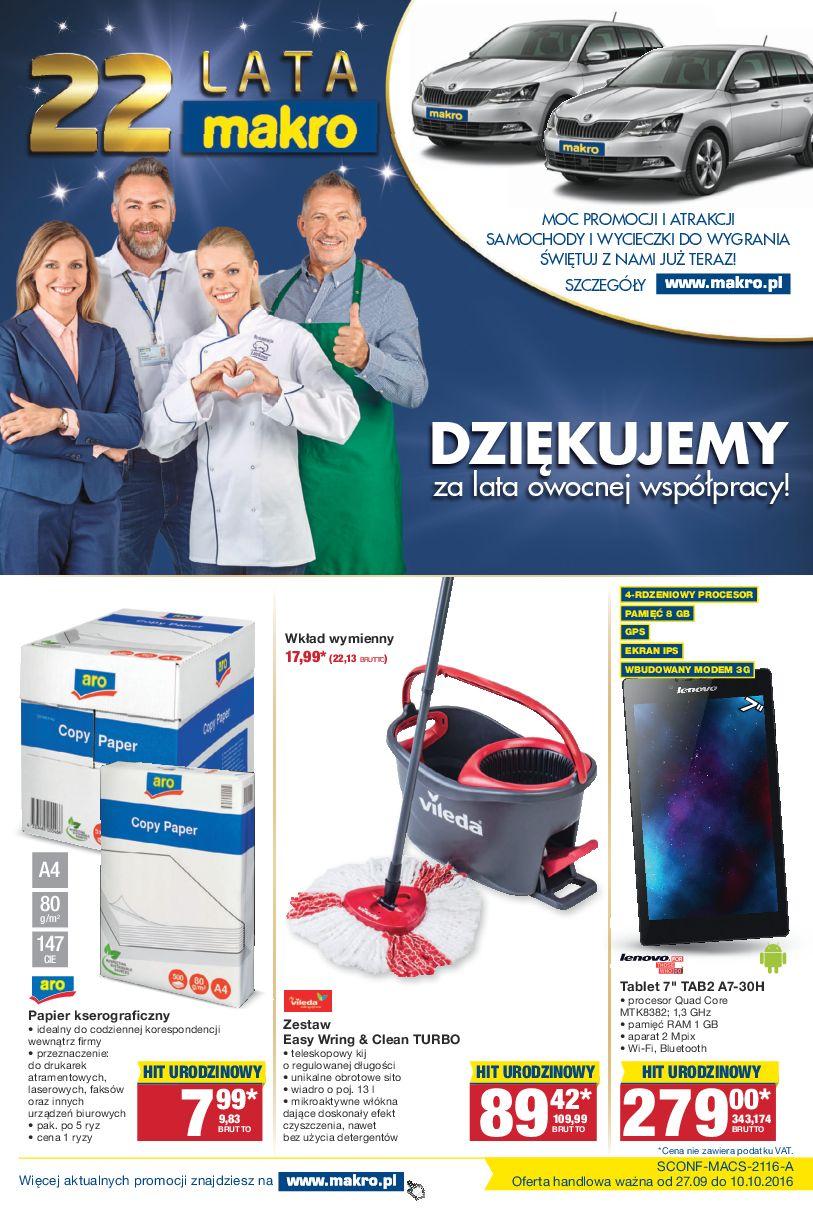 Gazetka promocyjna MAKRO str. 1