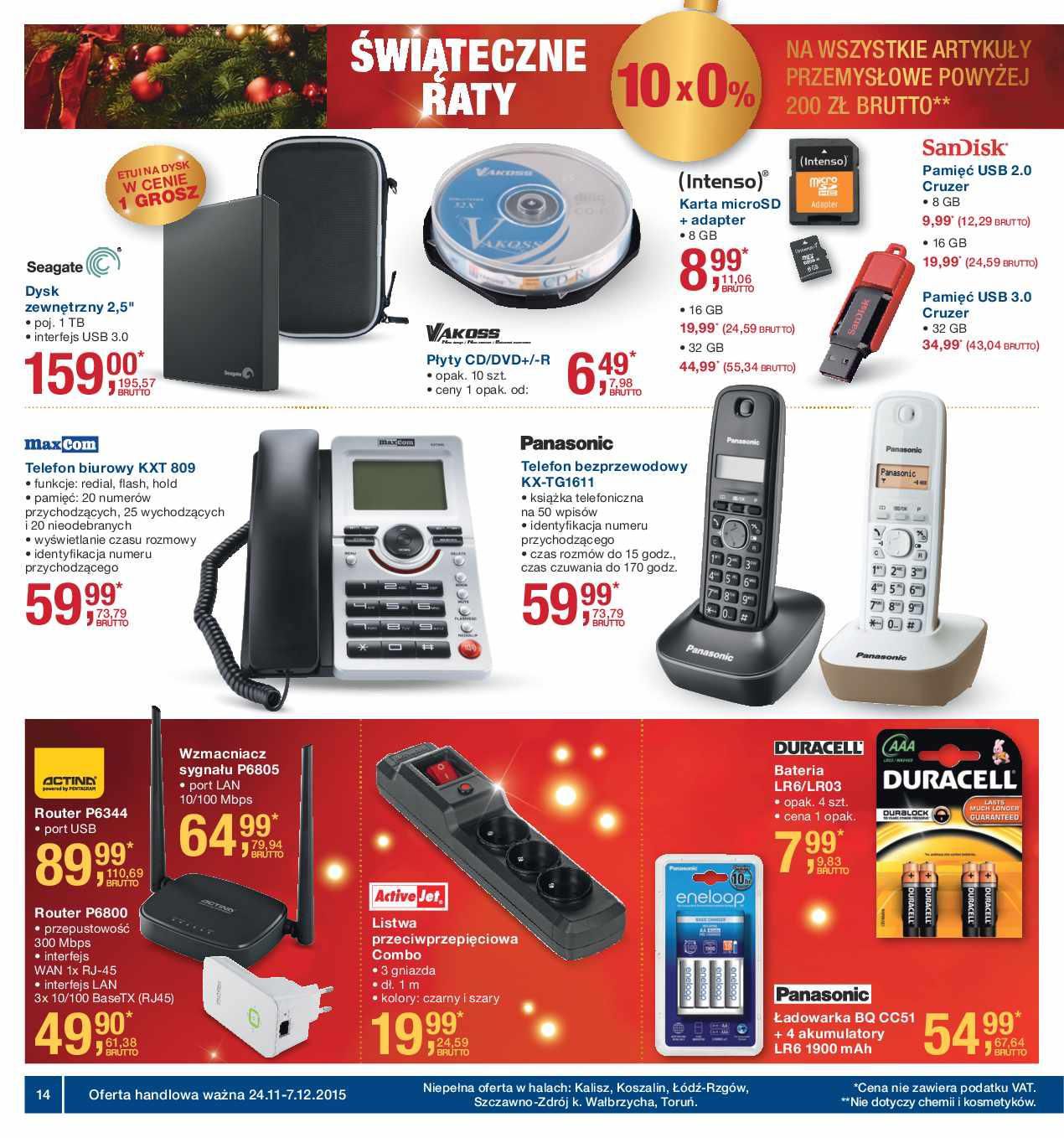 Gazetka promocyjna MAKRO str. 14