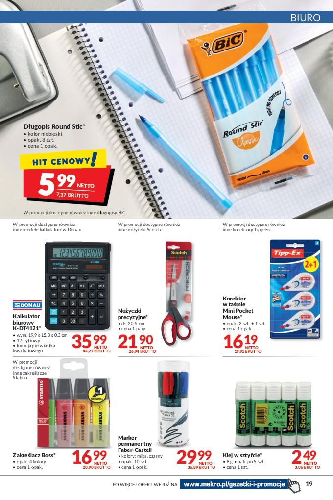 Gazetka promocyjna MAKRO str. 19