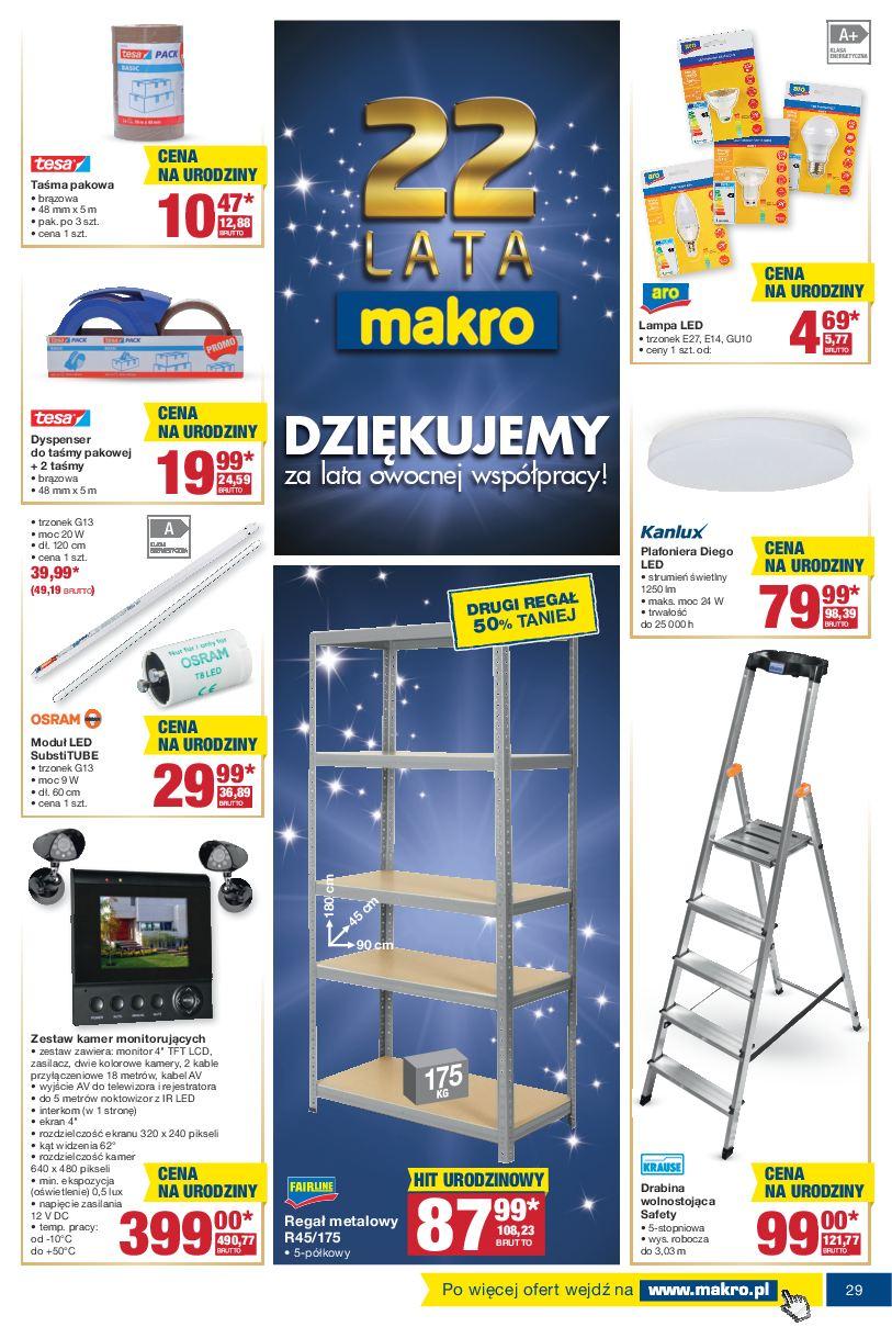 Gazetka promocyjna MAKRO str. 29