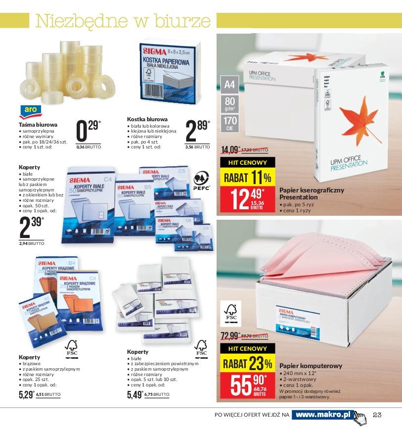 Gazetka promocyjna MAKRO str. 23