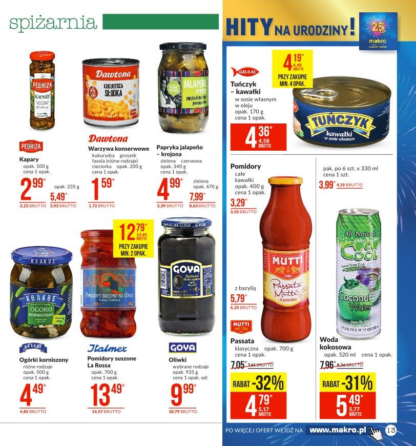 Gazetka promocyjna MAKRO str. 13