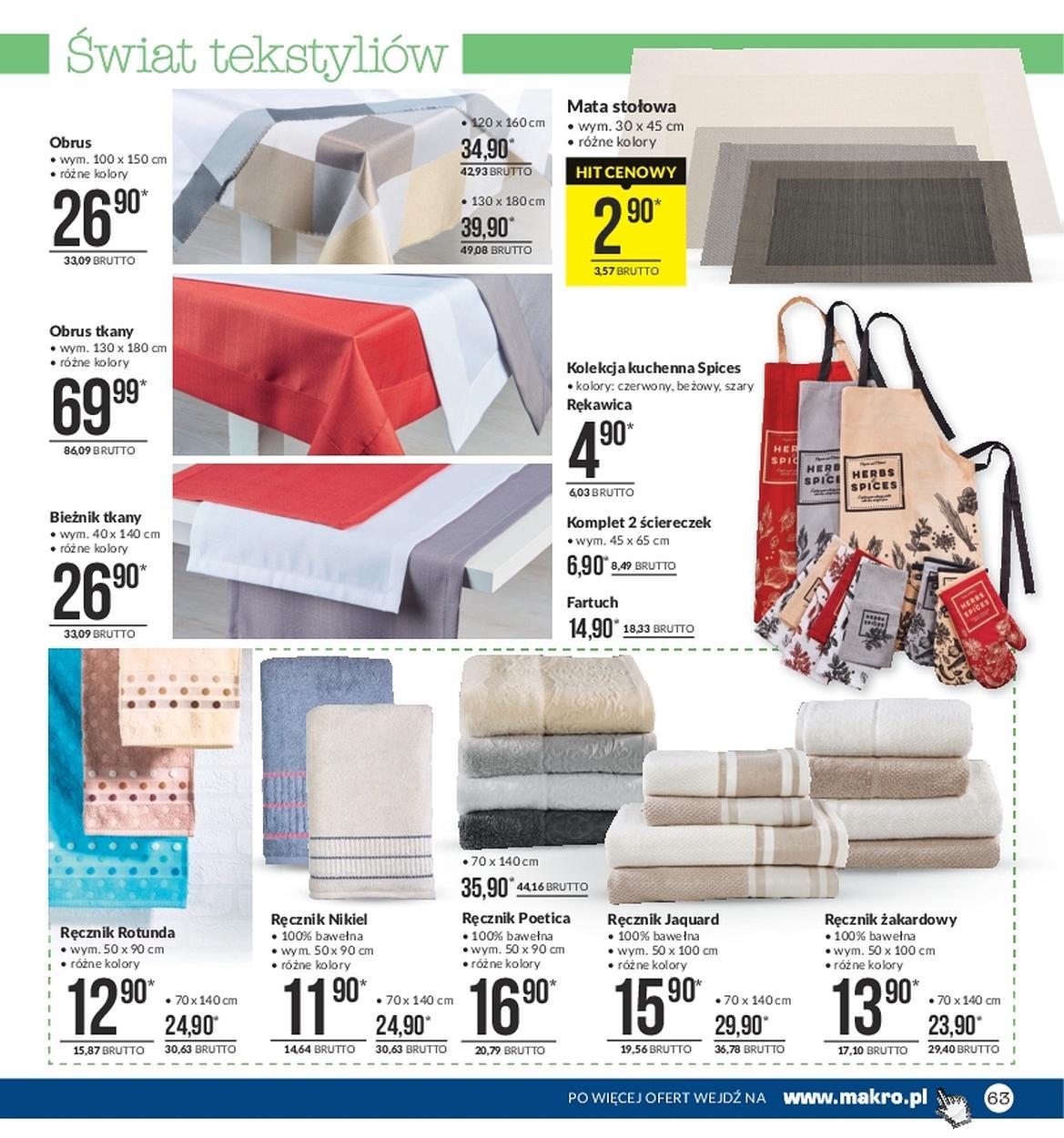 Gazetka promocyjna MAKRO str. 63