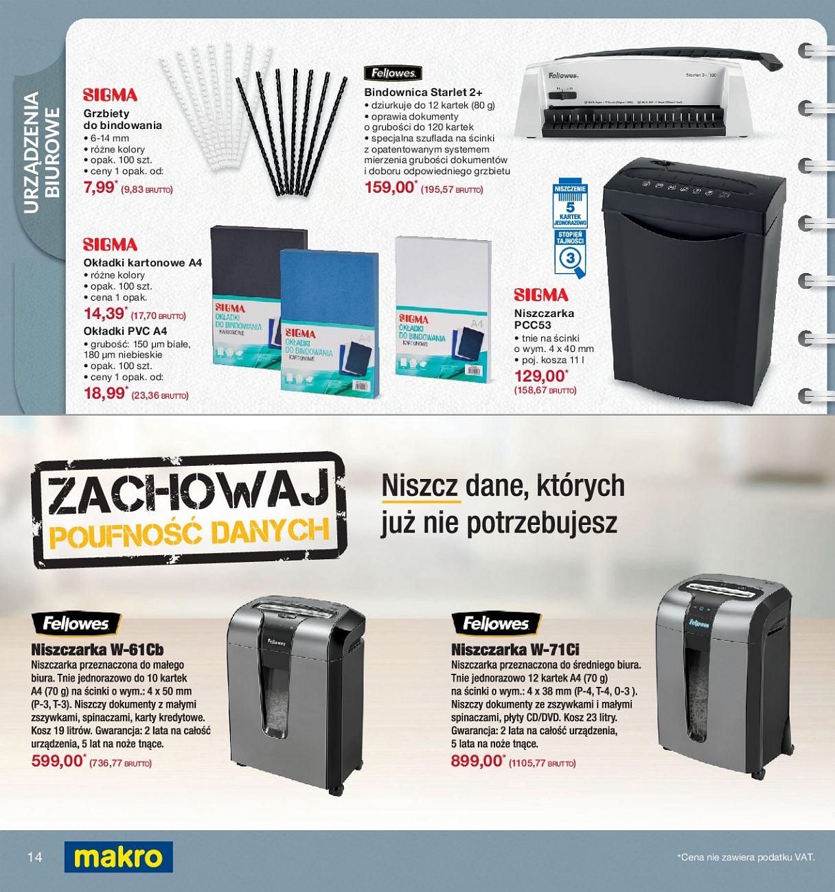 Gazetka promocyjna MAKRO str. 14