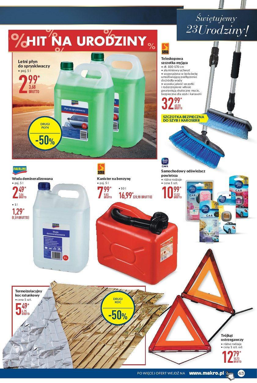 Gazetka promocyjna MAKRO str. 43
