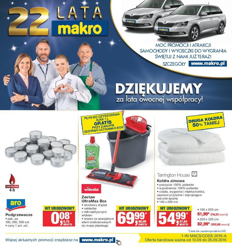Gazetka promocyjna MAKRO str. 1