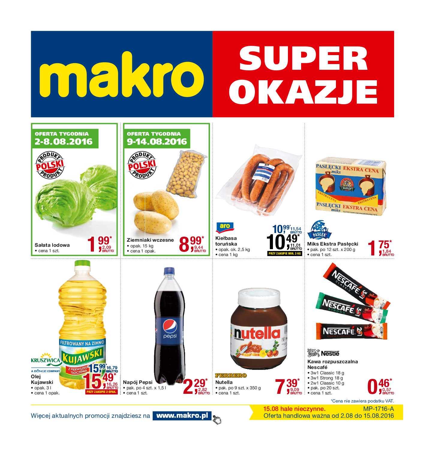 Gazetka promocyjna MAKRO str. 1