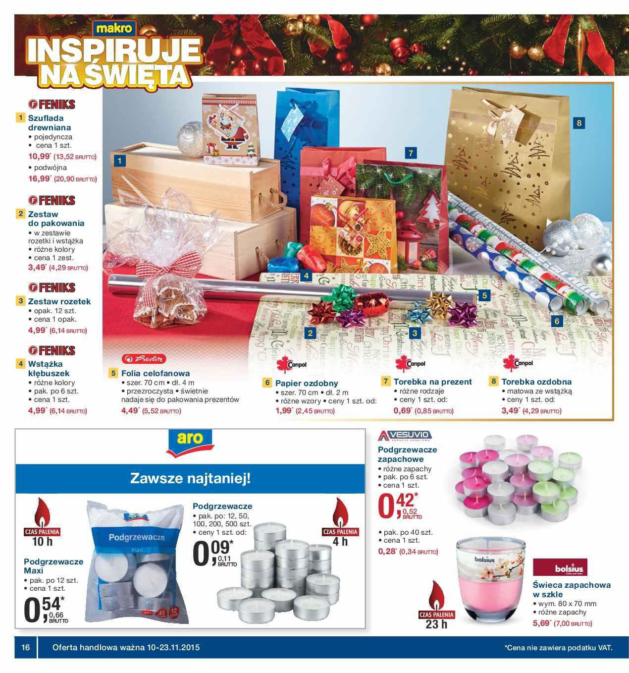 Gazetka promocyjna MAKRO str. 16