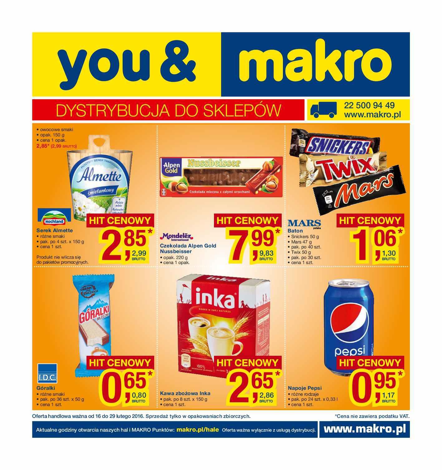 Gazetka promocyjna MAKRO str. 1