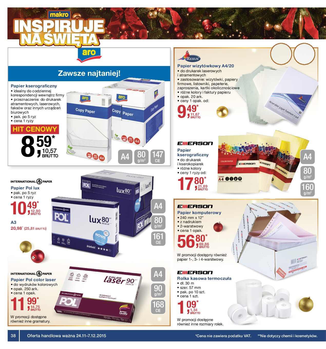 Gazetka promocyjna MAKRO str. 38