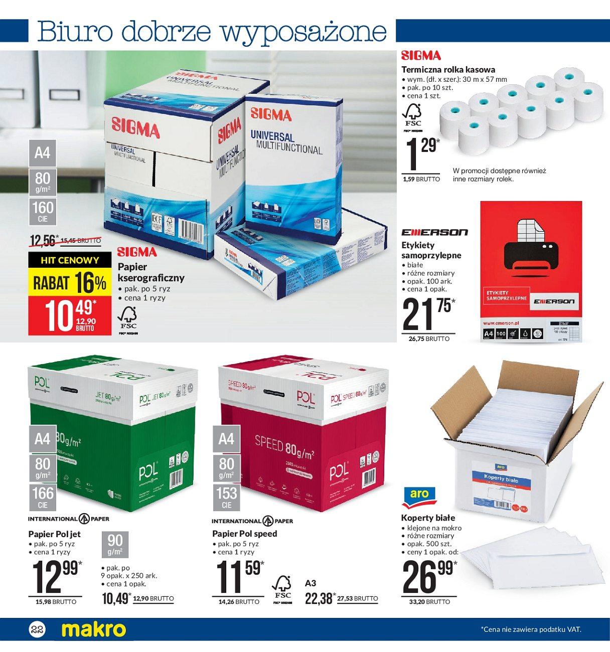Gazetka promocyjna MAKRO str. 22