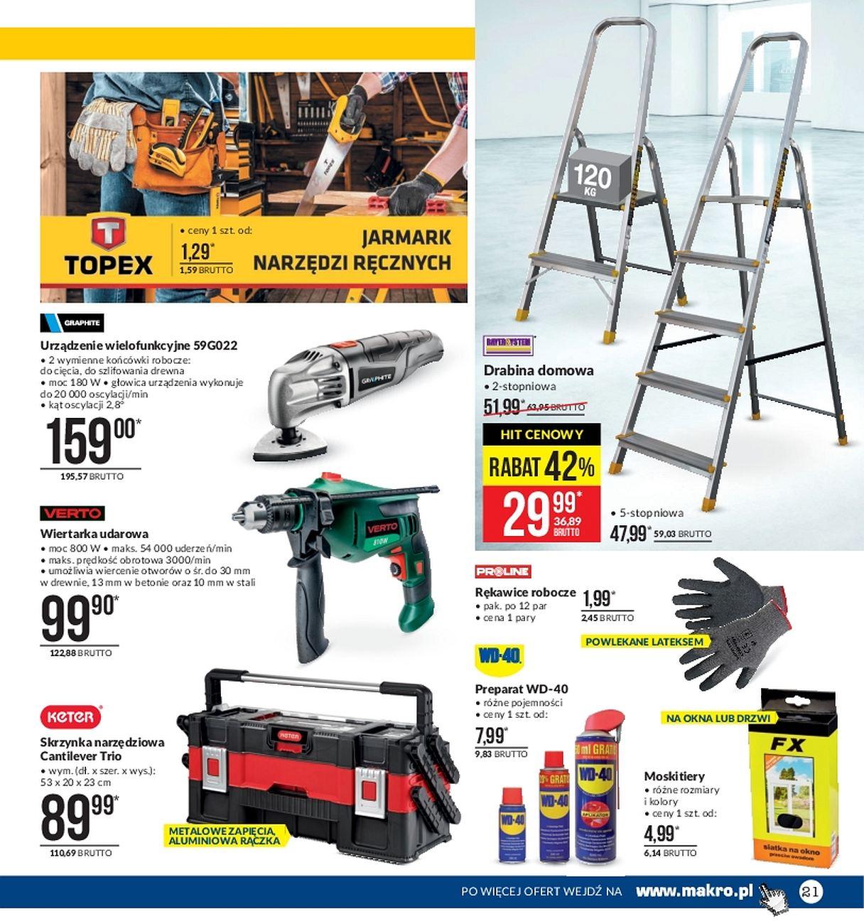 Gazetka promocyjna MAKRO str. 21